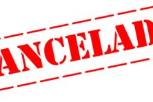 CANCELADOS TODOS LOS EVENTOS 