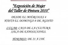 Exposición de Mujer del Taller de Pintura 2010