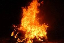 Candelas de Nochebuena en Azuaga