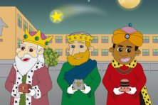 Visita de los Pajes Reales 