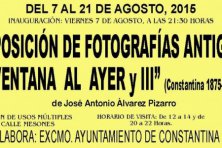 Exposición de fototgrafías antiguas "Ventana al Ayer y III" en Constantina