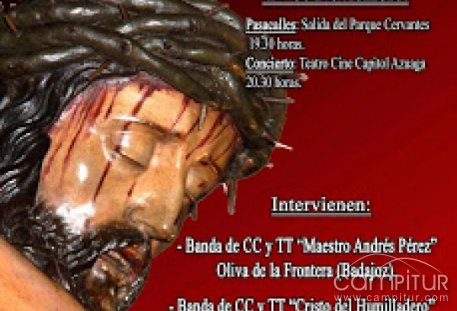 Concierto en Azuaga de Bandas de Cornetas y Tambores 