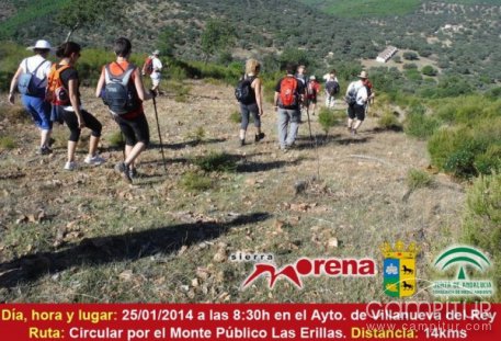 Senderismo en "Las Erillas" en Villanueva del Rey 