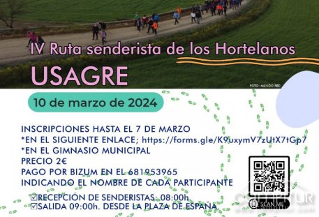 IV Ruta Senderista de los Hortelanos de Usagre 