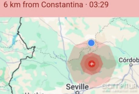 Terremoto de magnitud 4.1 sacude el sur de Extremadura durante esta madrugada