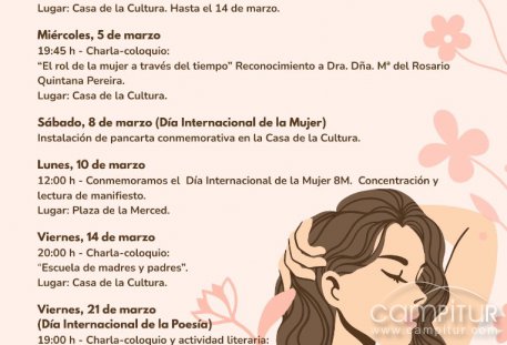 Azuaga conmemora el Mes de la Mujer con una programación especial en marzo 