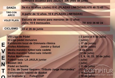 Llerena lanza su programación deportiva de verano 2025 con actividades para todas las edades