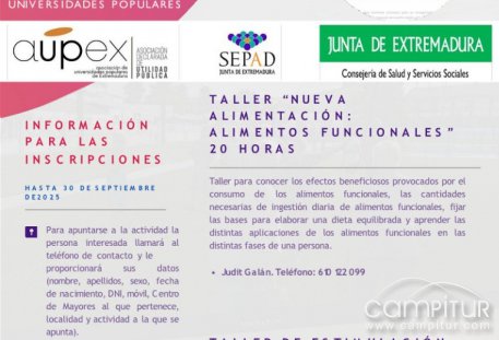 Talleres online para mayores dentro del programa “99 Razones para ser Sepadctivos 2025”